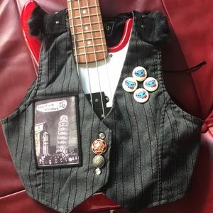 Kids punk vest .